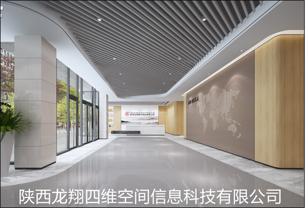 新建辦公樓一樓大廳內裝修效果圖